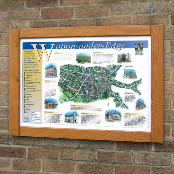 Interpretation Boards – Wallmounting
