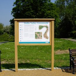 Bowman c park interpretation panel