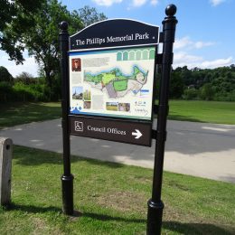 Cavalier™ entrance sign