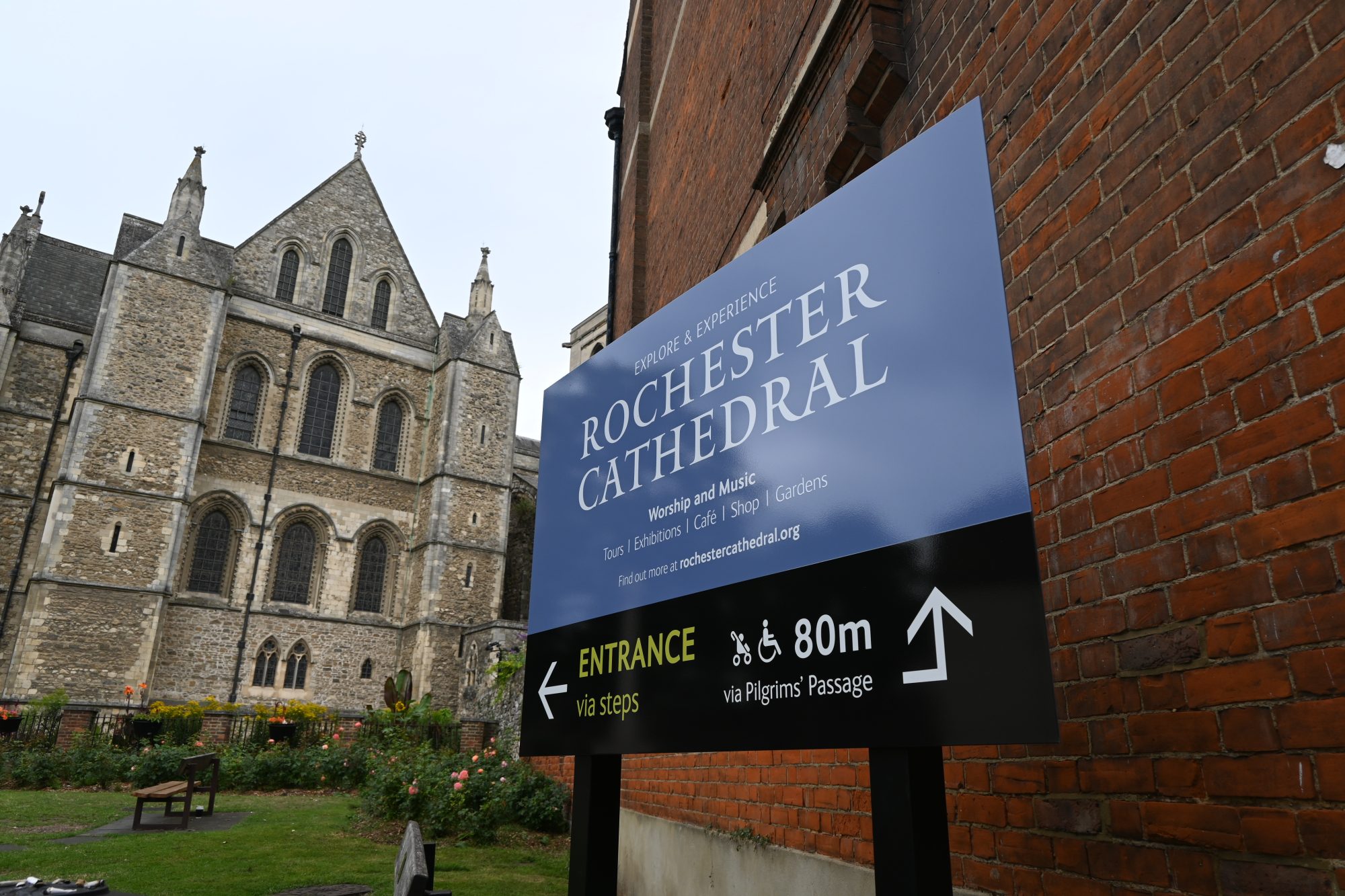 Heritage Wayfinding Signage for Rochester Cathedral