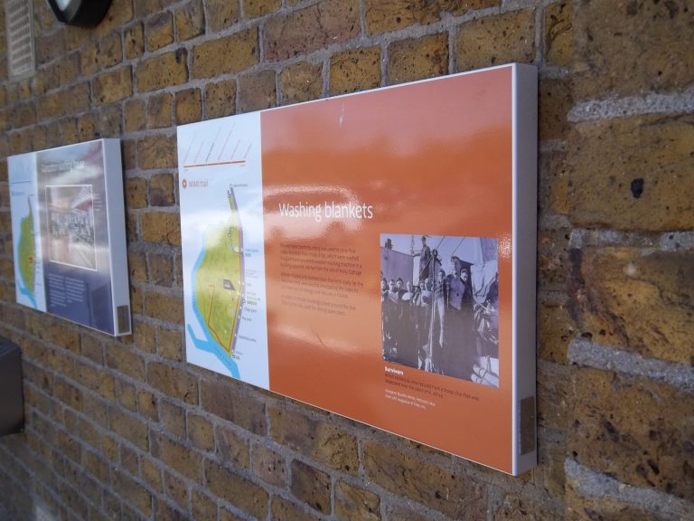Interpretation Boards – Wallmounting